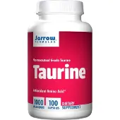 Jarrow Formulas , Taurin, 1 000 mg, 100 Kapslar