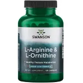 Swanson Health , L-Arginin & L-Ornitin, 100 Kapslar