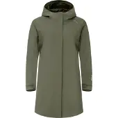 Urberg Women's 2L Rain Coat Deep Lichen Green