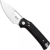 Reate PL-XE Stonewashed Nitro-V, Black Micarta, pocket knife