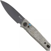 Reate PL-6 PVD Nitro-V, Green Black Micarta, pocket knife