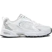 New Balance unisex. MR530 Sneakers 530 vit (43), Silver, Karta, Nyckelband, Casual, Deportivo, Löpning