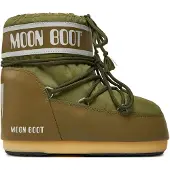 Moon boot - Après-ski - Icon Low Nylon Khaki för Unisex - Storlek 42-44