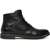 Bugatti Boots med snörning svart