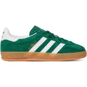 Adidas Originals Låg sneaker 'GAZELLE' grön / vit