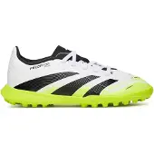 Adidas Predator League Tf Radiant Blaze - Vit/svart/lucid Lemon Barn - Turf (Tf), storlek 38
