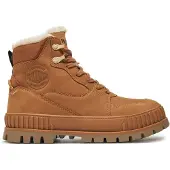Palladium - Kängor - Pallashock Warm Wp Dear Brown för UnisexBomull - Storlek 43 - Brun
