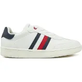 Tommy Hilfiger Flag Contrast Heel Trainers