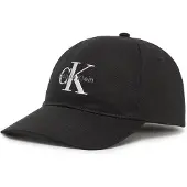 Calvin Klein Jeans Embroidered Monogram Logo Twill Cap