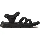 SKECHERS 141450 Go Walk Flex Sandals Svart EU 37 Kvinna