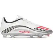 Adidas F50 Messi League Fg/ag Prestig10 - Vit/lucid Red/silver, storlek 42