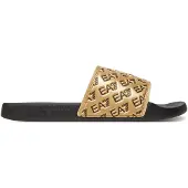 Emporio Armani Pantolette guld / svart