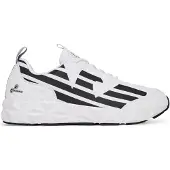 Emporio Armani Låg sneaker svart / vit