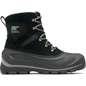Sorel Men's Buxton Lace Boot Wp Black, Quarry