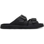 Clarks Solsbury Rem Svart Läder Sandaler