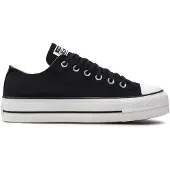 Converse Chuck Taylor All Star Lift Ox Svart Vit Dam Sneakers 560250C 35 black