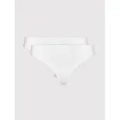 Puma Seamless Hang Thong 2 Units Vit XL Kvinna