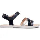 Geox Platta sandaler J SANDAL KARLY GIRL flickor - Svart - 28