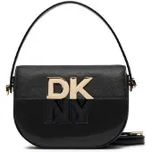 DKNY Axelremsväska 'Echo' guld / svart