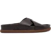 Clarks för män. 26180888 Torford Cross sandaler i läder, bruna (45), Hud, Karta, Ingen, Casual
