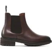 Ralph Lauren för män. 812754385003 Bryson ankelstövlar i brunt läder (43), Hud, Karta, Ingen, Casual