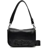 Pepe Jeans för kvinnor. PL031571 Geena Softy axelremsväska svart (OSFA), Casual, Polyuretan