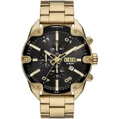 Diesel Analog klocka guld / svart