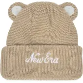 New Era Mössa - Stickad - New York Yankees - Light Beige - - 2-4 år (92-104) - Mössa