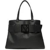 Giorgio Armani för kvinnor. XW000284AF11902UC001 Praktisk väska svart (OSFA), Casual, Polyester