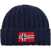 Napapijri Mössa 'SEMIURY 6' marinblå / röd / vit
