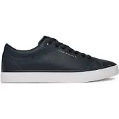 Tommy Hilfiger Låg sneaker marinblå / blodröd / vit