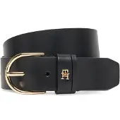 Tommy Hilfiger Essential TH Monogram Leather Belt