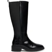 Tommy Hilfiger Leather Square Toe Knee High Boots