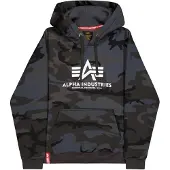 Alpha industries Basic Camo Huvtröja