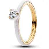 Pandora ME chakra ring vit emalj 163088C01-56