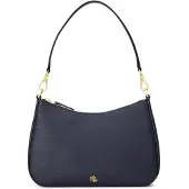 Lauren Accesorios för kvinnor. 431883768031 Danni mediumstor marinblå crossbody-väska i läder (OSFA), Casual, Hud, Marino