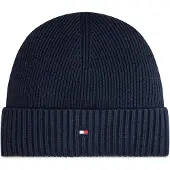 Tommy Hilfiger Hilfiger Flag Embroidery Beanie WiTH Cashmere