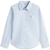 Tommy Hilfiger Ess Poplin Regular Fit Skjorta Med Långa ärmar