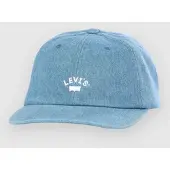 Levi's Lazy Girl Logo Keps indigo light wash