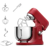 Kenwood KMX751ARD, Stativmixer, Röd, Vispning, Knådning, Vispning, 5 l, Metall, 1000 W