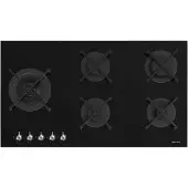 Smeg Pv395ln 90 Cm Gashäll 5 Brännare