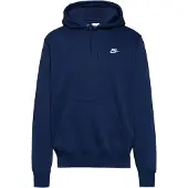 Nike Luvtröja Club - Obsidian/Vit, storlek X-Small