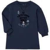 Ikks Kortklänningar MANDARINE flickor - Blå - 8 år