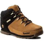 Timberland for woman. TB0A1NJU2311 Leather boots Euro Sprint yellow, black / Rebotl (38), Brown, Laces, Casual, Outdoor