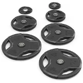 LivePro Premium Rubber Viktskiva 1,25-25kg - 25kg