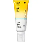 SeventyOne - Solkrämer - Eco Sun Spray Invisible SPF50+ för Unisex - Vit