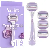 Gillette Rakhyvel Comfortglide Breeze + 4st rakblad