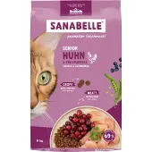 Sanabelle Senior med kyckling och tranbär kattfoder