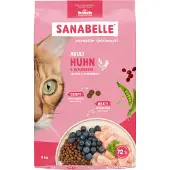Sanabelle Adult med kyckling och blåbär kattfoder