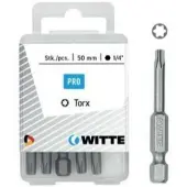 Witte 429605 T 20 Torx-bits 5 Enheter